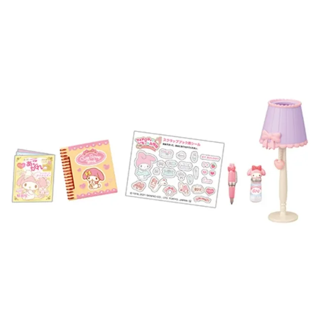 Re-ment Gashapon Capsule Toy Sanrio My Melody Room