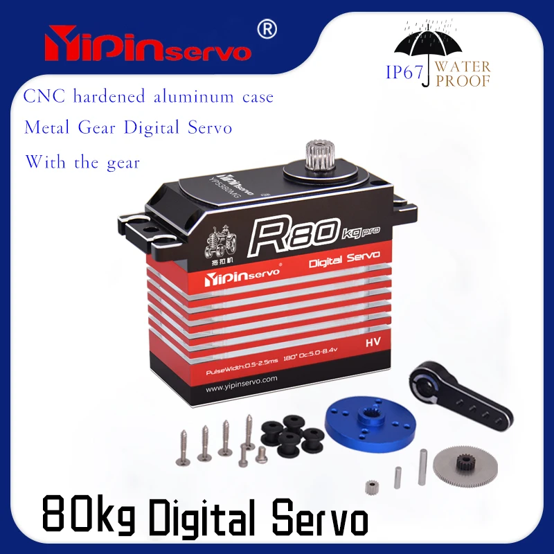 INJORA Digitale Servo 25KG Servo ad Alta Coppia per RC Robots Modelli