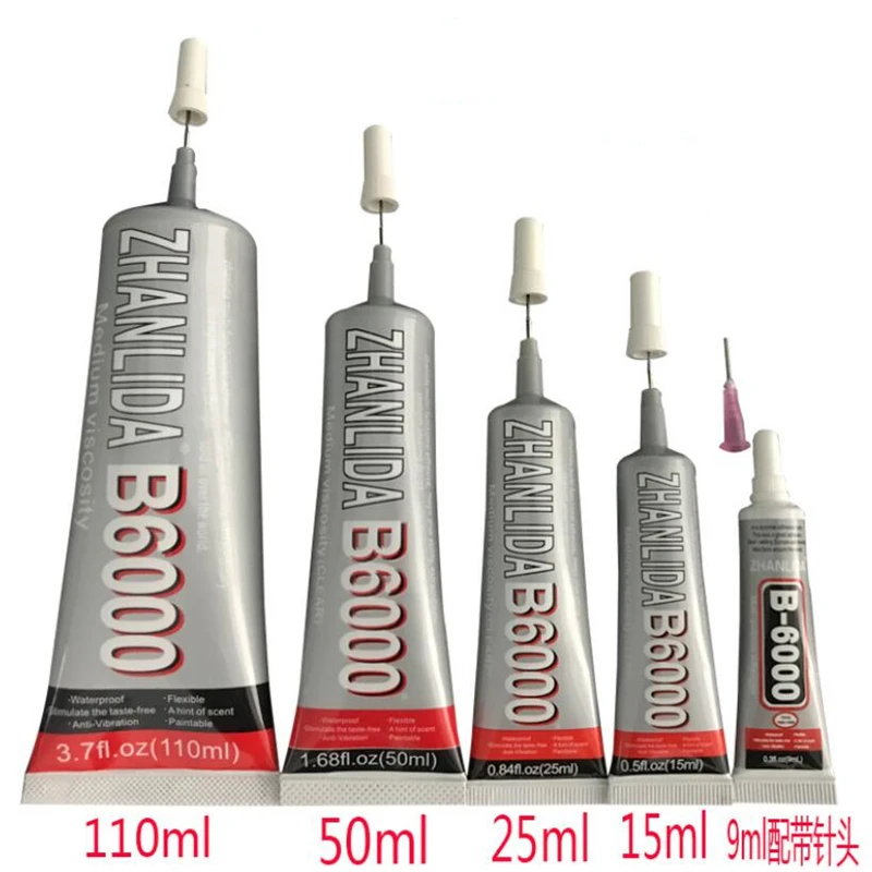 Super Glue E6000 15/25/50/110mL Transparent