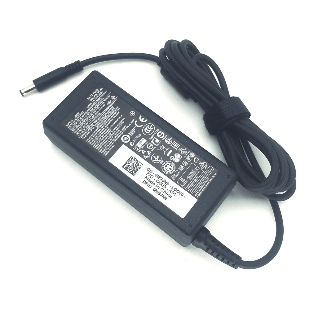 Dell inspiron 13 14 15 17 3000 5000 7000 시리즈 Ac 어댑터 19.5V 3.34A 전원 공급 장치용 기존 65W 노트북 충전기