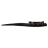 Wooden Handle Boar Bristle Three-row Pointed Tail Comb Brush for Thick Hair Slicking Back Curly Bun Hard Grubber Teasing Women 3