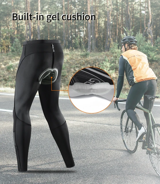 WOSAWE Padded Bicycle Pants Summer Mens Cycling Pants High Elastic Tights  Trousers Training Mtb Bike Pants With Silicone Cushion - AliExpress