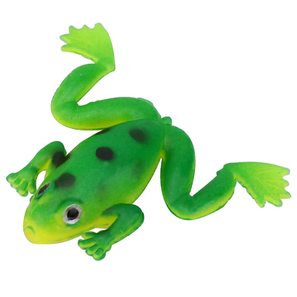 

5pcs Fishing Frog Soft Baits Lures Decoy Fake Lure Floating Bait Simulated Lure 3cm Small Frog Simulation Luminous Tackle
