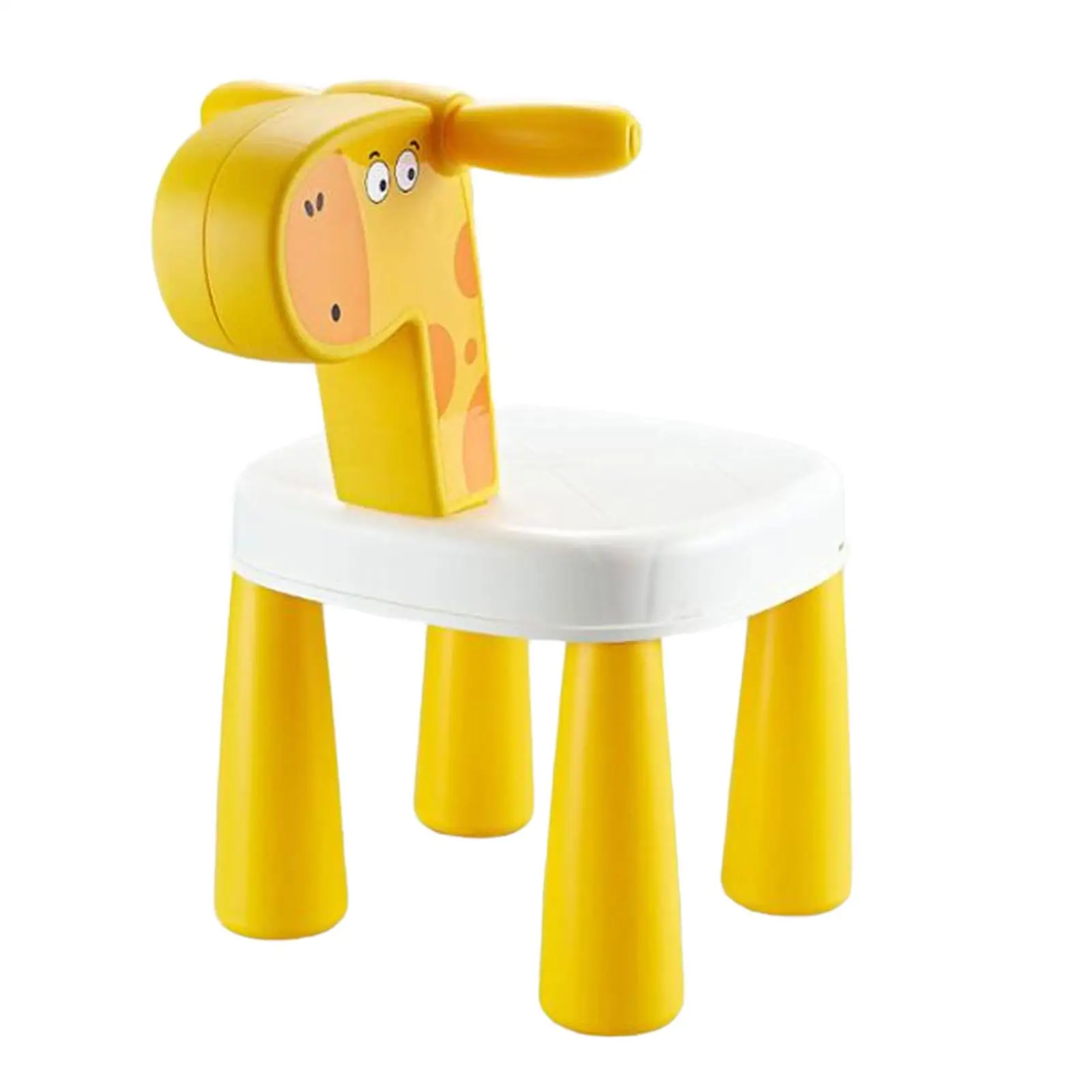 

Kids Chair Lightweight Ergonomic Anti Slip Child Chair Cartoon Giraffe Chair for Kindergarten Classroom Nursery Indoor School