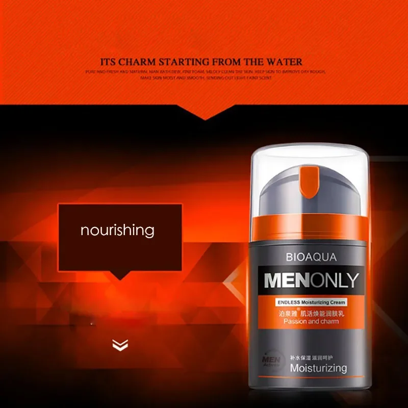 Bioaqua Anti Aging Face Cream Hyaluronic Acid Serum Anti Wrinkle Day Cream for Mens Moisturizing Oilcontrol Whitening Acne Cream