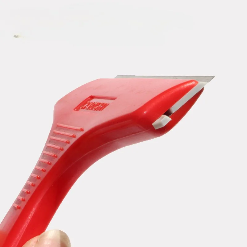 TOFAR 금속 블레이드 핸들 스크레이퍼 청소 도구 자동차 접착제 스티커 제거기 창문 유리 세라믹 오븐 가정용 청소 스패출라