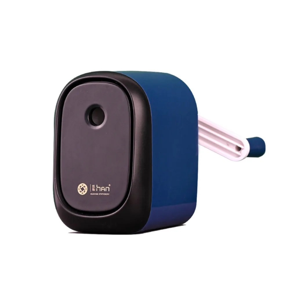 휴대용 연필깎이 수동 크랭크 리드 피드 회전식 연필깎이 학생용 소형 연필깎이 필기 도구 문구