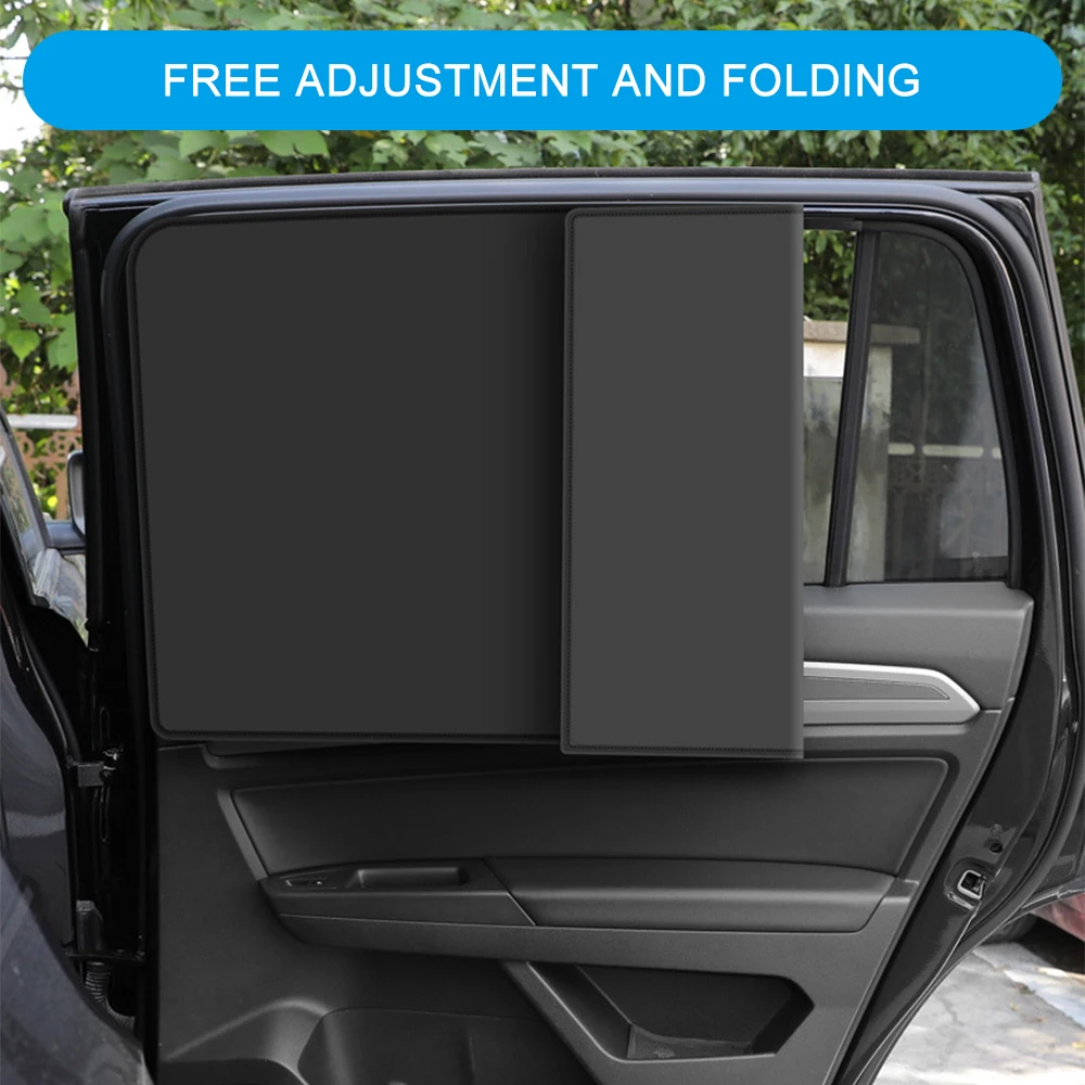 Magnetic Car Side Window Sunshades for Enhanced Sun Protection