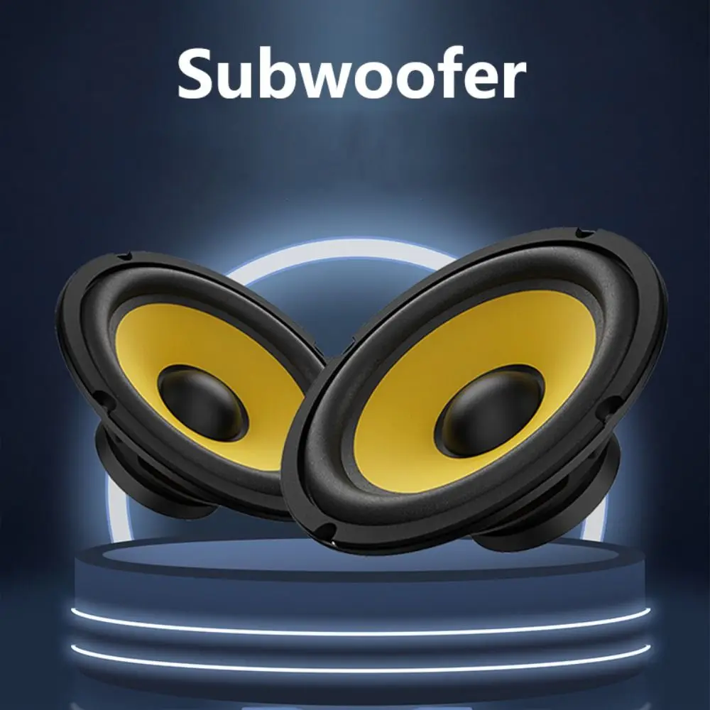 Universal HiFi Car Subwoofer Coaxial Bass Speaker for Enhanced Audio Experience