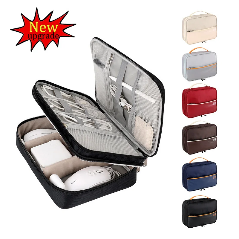 

Сумка-Органайзер для кабеля и зарядного устройства, водонепроницаемая