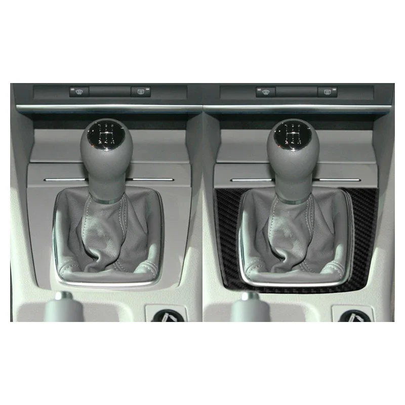 Per Audi A4 B7 2005-2008 Decorazione di interni auto Partner in fibra di carbonio Pannello telaio 5D Adesivo Copertura Car Styling Accessori - Image 3