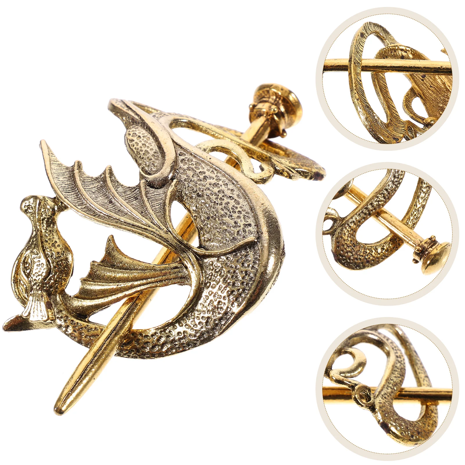 

Headband Retro Alloy Hairpin Accessory (b ( Gold)) Without Cardboard Metal