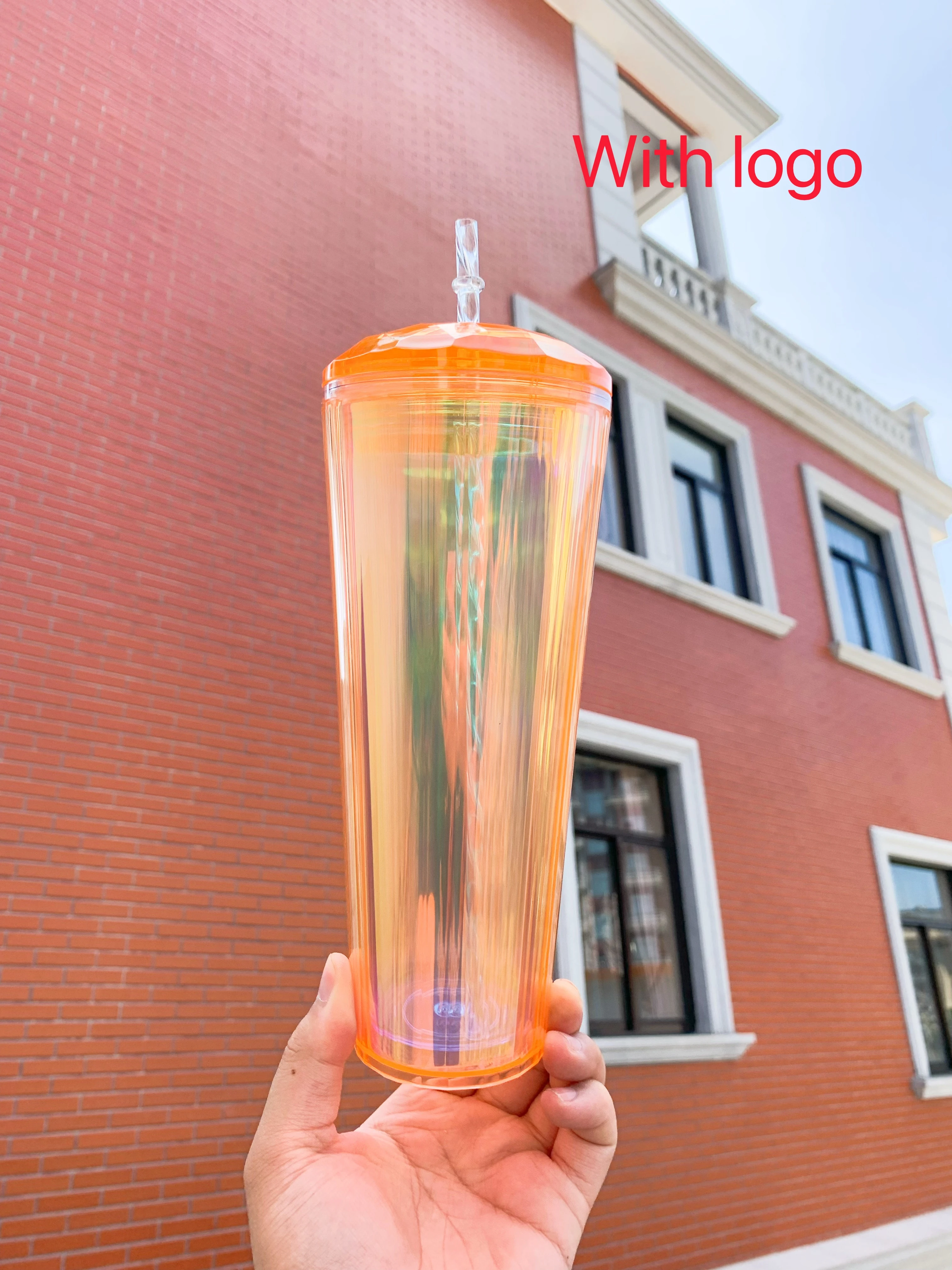 Tumbler Cups Straws Christmas Cup Logo Straw Coffee Cup Straw