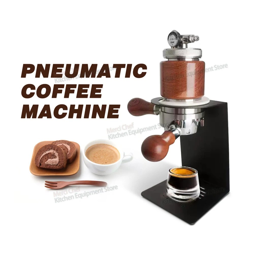 ITOP 58mm Pneumatic Coffee Machine Removable Portable Outdoor Camping Unplugged Espresso Coffee Maker