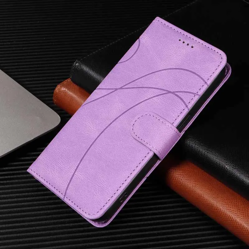 Elegant Leather Flip Wallet Phone Case