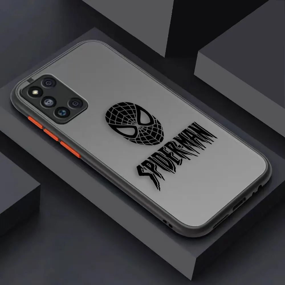 thumbnail image 1 of Funda mate para Samsung Galaxy M62 M53 M52 M51 M33 M32 M31 M30S M23 5G J8 J7 J6 J5 J4 Funda Capa Shell Marvel Spiderman Venom LOGO, 1 of 5
