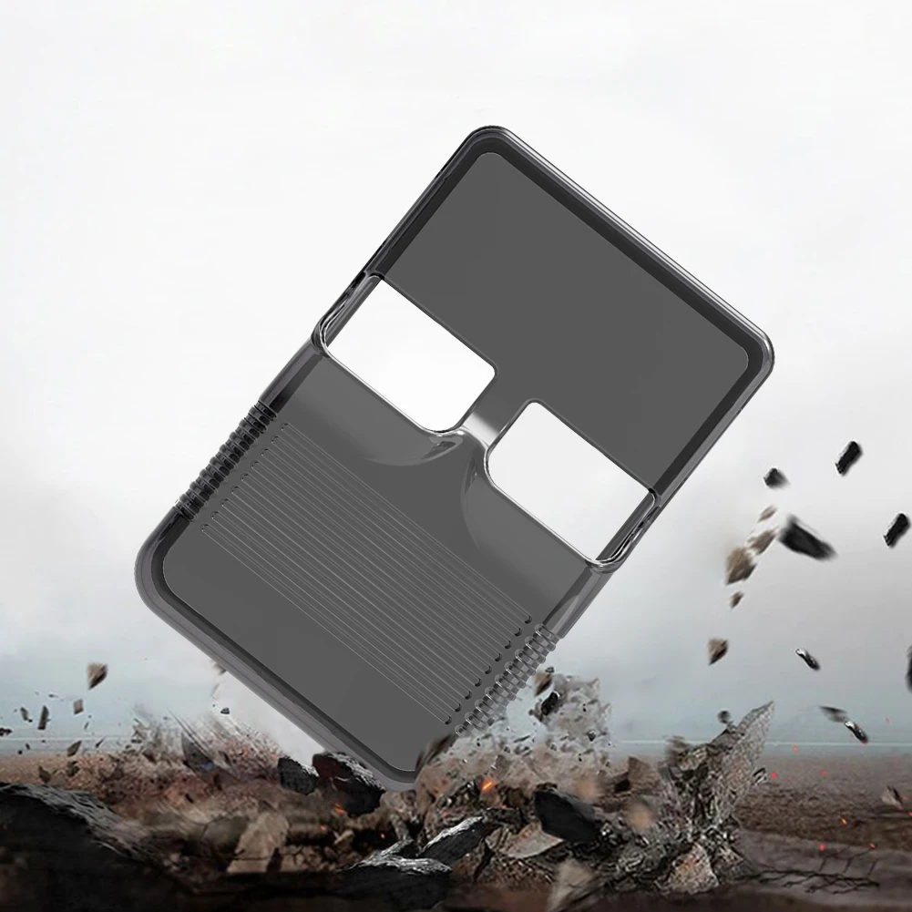 TPU Soft Case For R36S Handheld Game Console Transparent Protective Cover Anti-Scratch Skin Shell For R36S Gaming Accessories