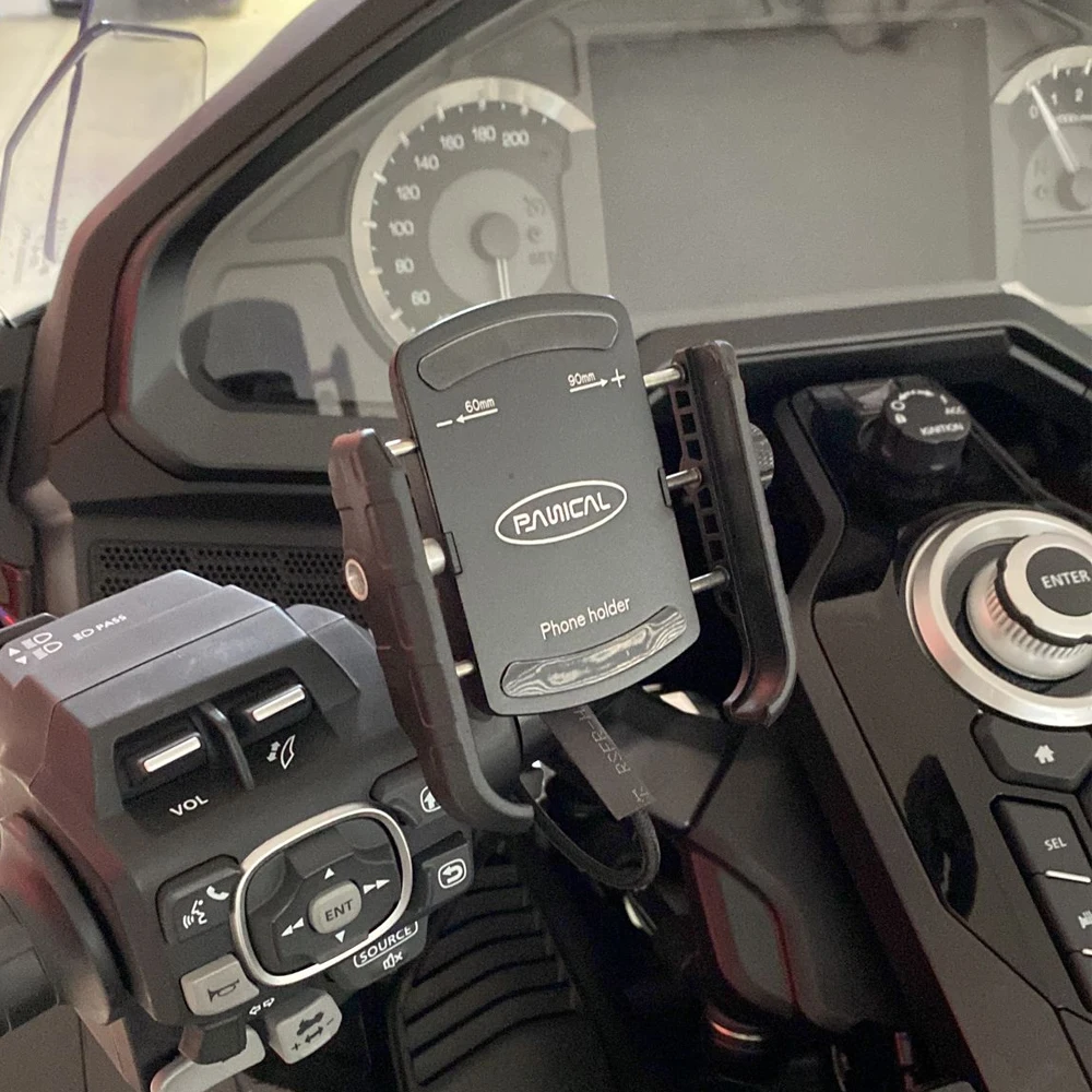 Handy-Halterung Für Honda Gold Wing GL1800 F6B 2018-2024 - Lenkermontage, 360° Drehbar