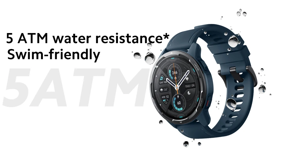 Xiaomi Watch S1 Active Global Version Smart Watch GPS Blood Oxygen 1.43" AMOLED Display Bluetooth 5.2 Phone Calls Mi SmartWatch