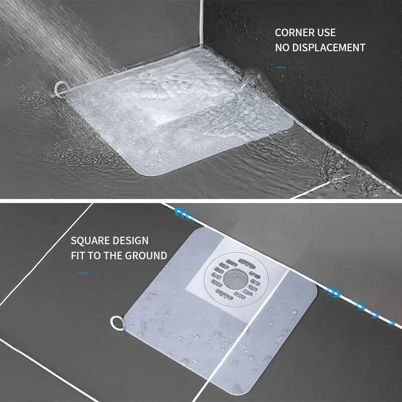 Silicone Floor Drain Deodorant Pad Sewer Anti Odor Floor Drain Cover Sink Water Stopper Sealing Ring Bathroom Cover
