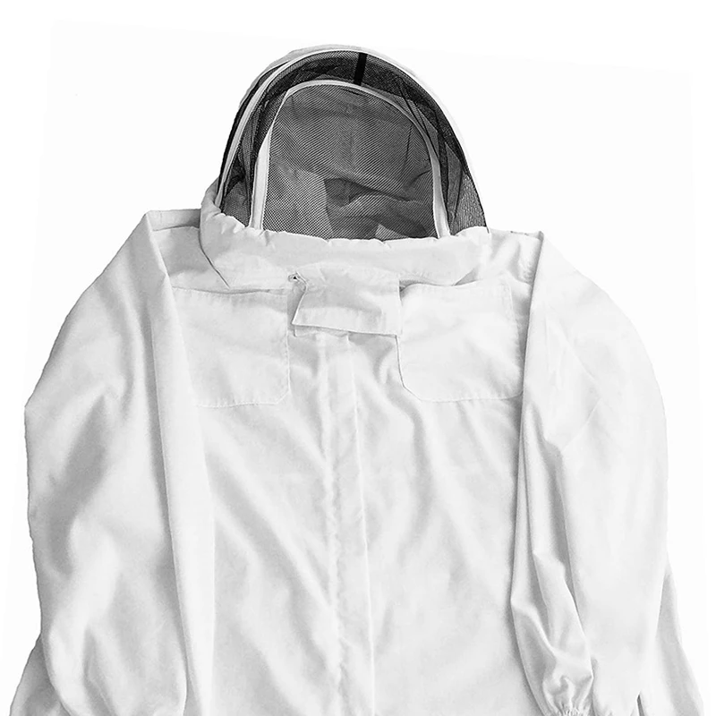 Beekeeping Suit Beekeeping Clothing Beekeeping Protective Clothing Full Body Anti-Bee Suit Safty Veil Hat Smock Beekeepers Protection Equipment Bee Keeping Clothing