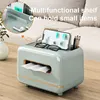 Desktop Tissue Box Removable Slight Luxury Decorative Handkerchief Case Paper Storage Box Home Office Car Nordic Plastic Holder 3