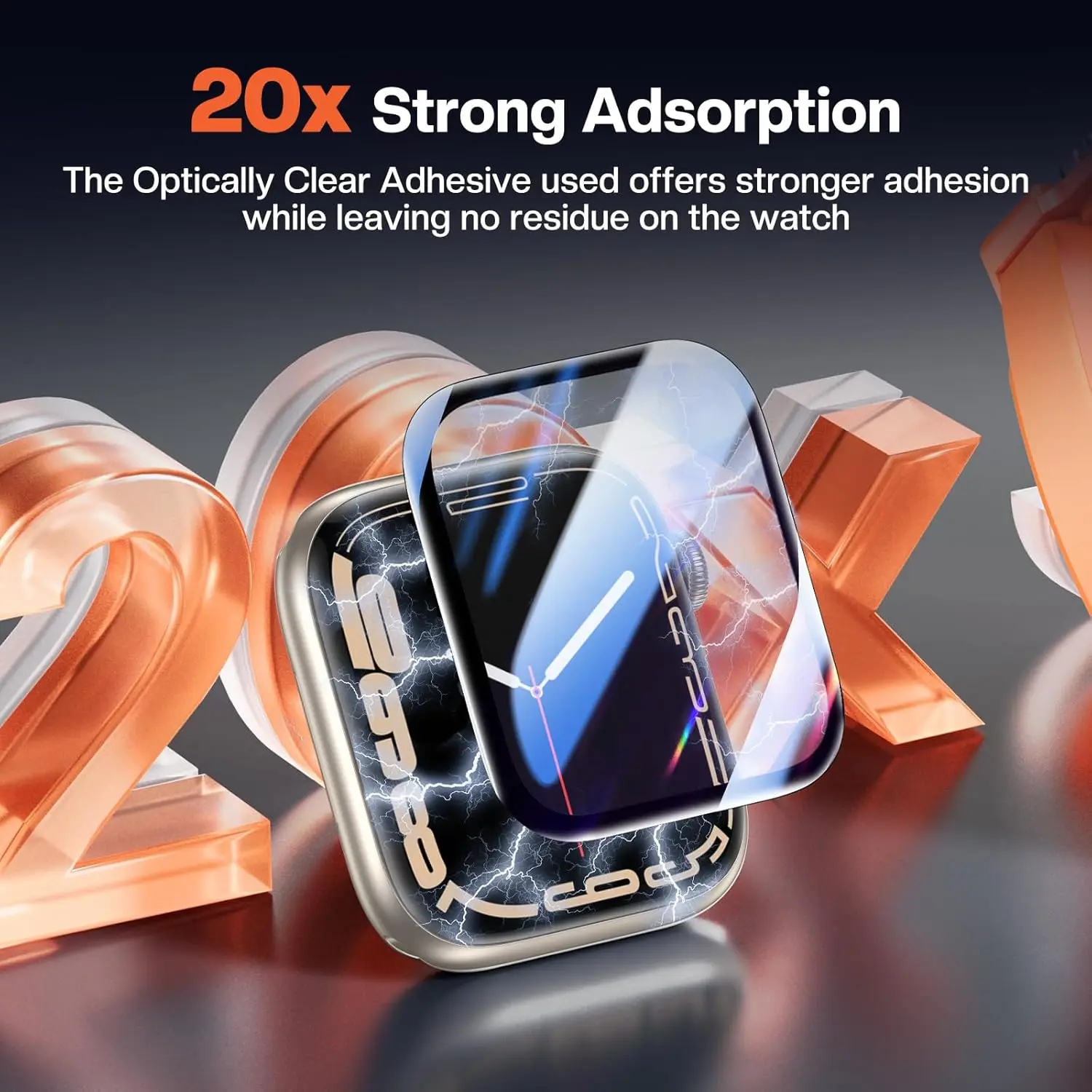 Effortless Installation Screen Protector: Flexible Film for Apple Watch Ultra