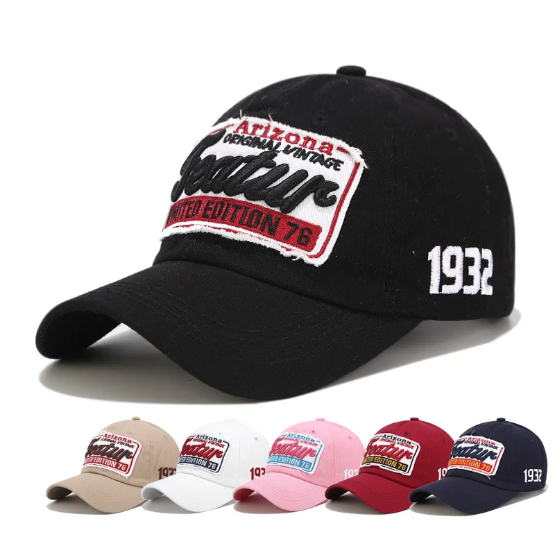 Brief Stickerei Baseball Caps Für Männer Frauen Baumwolle Winter Hut Hip Hop Ausgestattet Caps Frühling Sommer Casual Sport Unisex Visier Hut