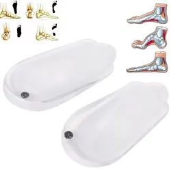 Medical 1 Pair Posture Correction Shoe Insoles for O Leg Fallen Arch Support Corrective Sports Insole Therapy Health Care Adult