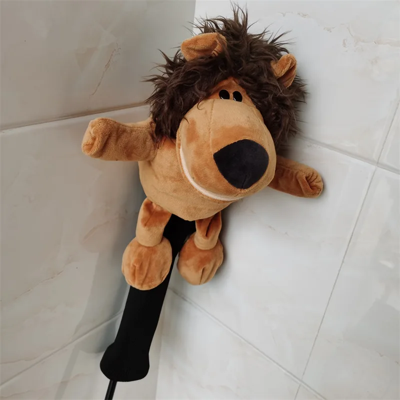 1# driver wood lion animal golf club headcover 3