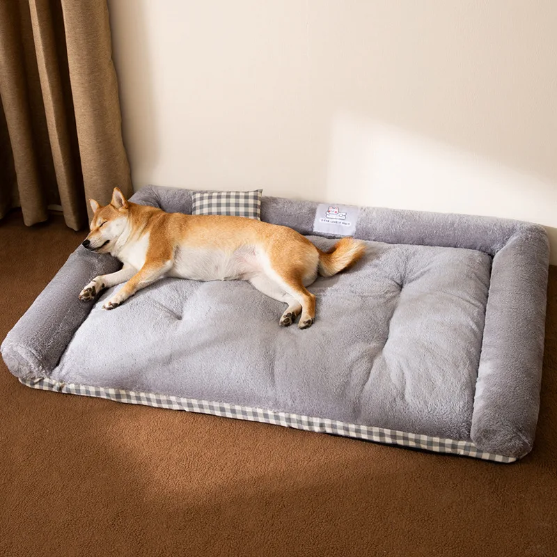 

Winter pet kennel, dog bed, golden hair sofa bed, removable and washable fence mat, cat kennel, dog kennel, all-weather