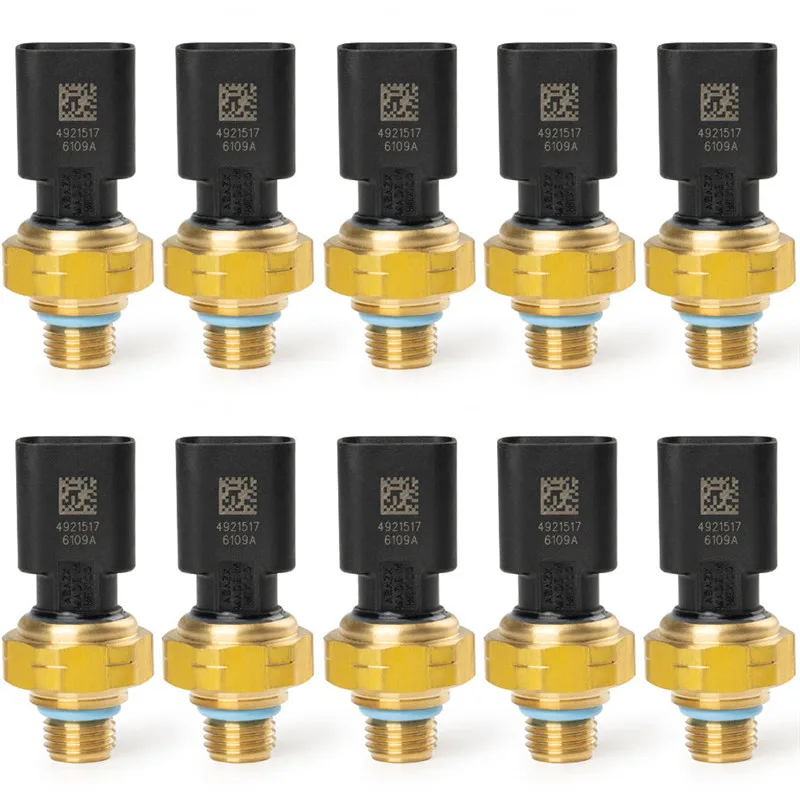 

10Pcs Exhaust Gas Pressure Sensors EGR OEM 4921517 4928593 4928594 For Cummins ISX ISM ISC ISB