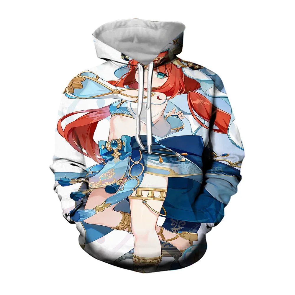 

Jumeast Adventure Anime Hoodies For Men Genshin Impact Length Sleeve Hooded Sweatshirts Men's Hoodie Unisex Winter Coat Clothes
