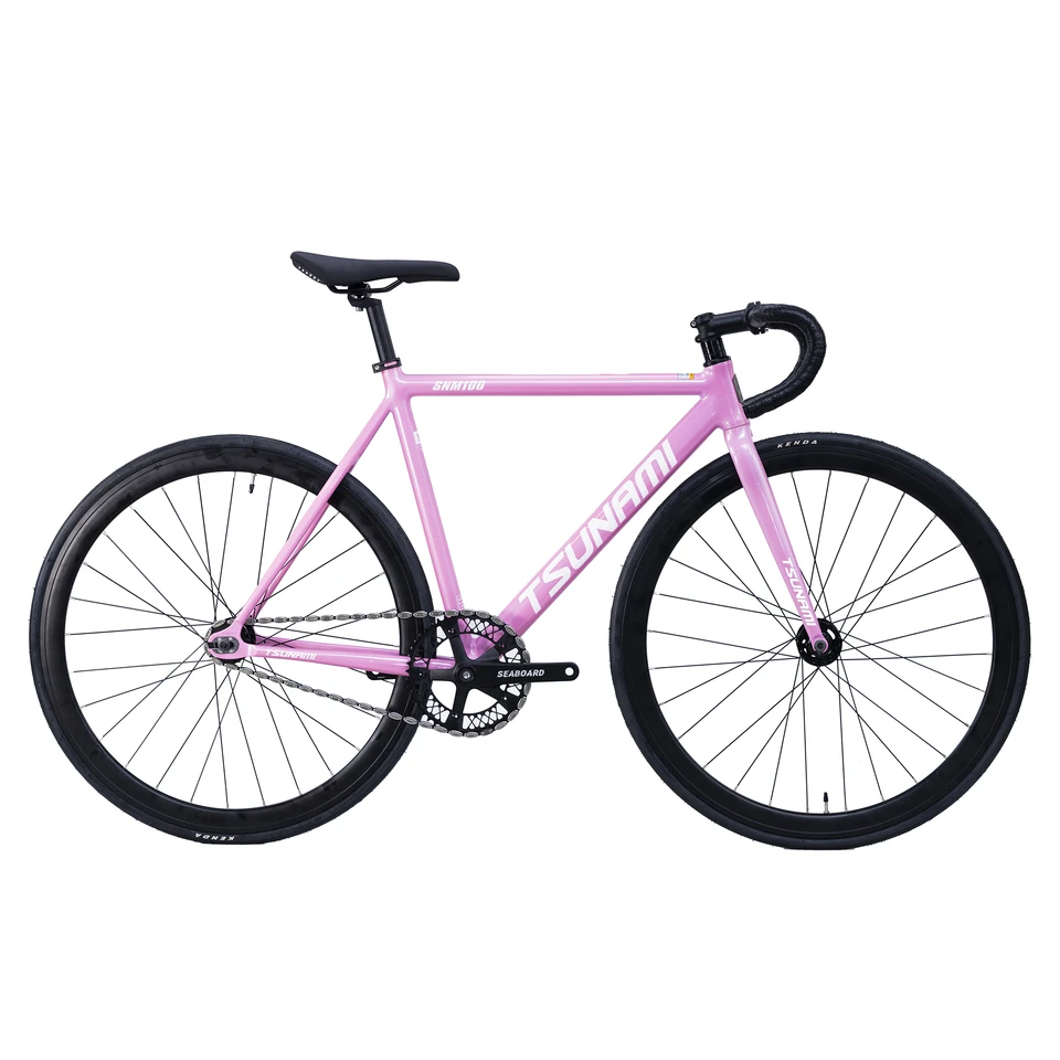 TSUNAMI Fixed Gear Bike SNM100 Aluminum Alloy Frame Single Speed