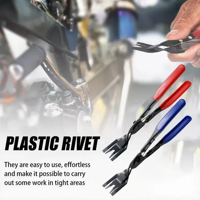 Handheld Disassembly Tool Pliers Plastic Fastener Push Remover Snap Rings  Body Clip Removal Tool Rivet Puller 5