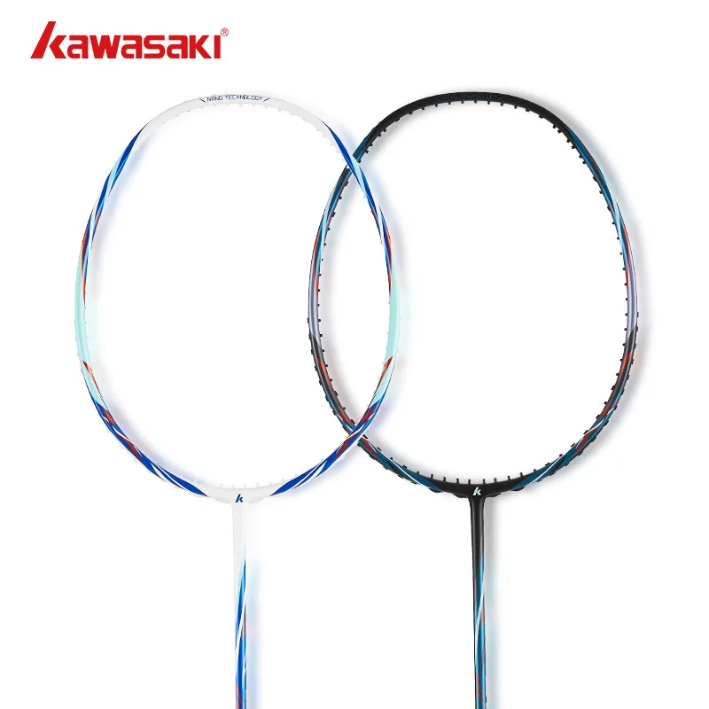 Kawasaki Badminton Racket Super Light 6U 30T Carbon Fiber Badminton Racket For  Professional Players ракетка для бадминтона