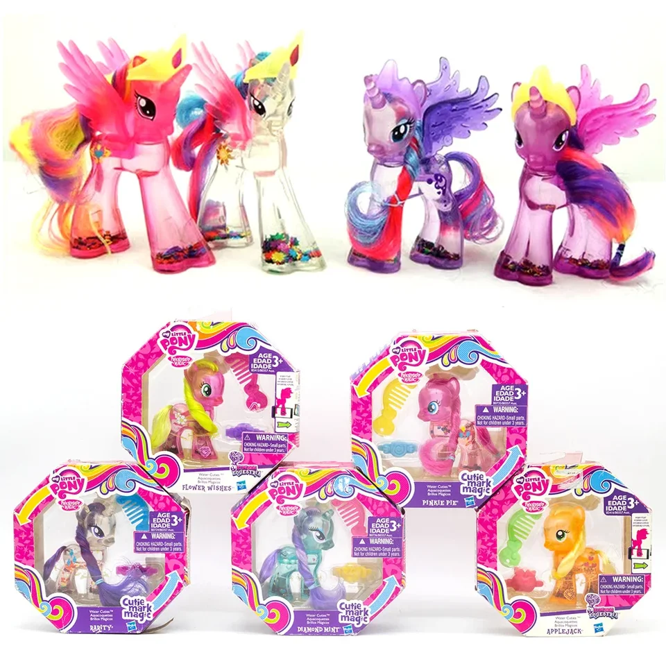 Hasbro-Brinquedo De Figura De Ação Transparente Modelo, Meu Pequeno Pônei,  Cutles De Água De Cristal, Torta Do Pinkie, Rarity Equestria, Hortelã De  Diamante, Colecionar - AliExpress, image size:960x960