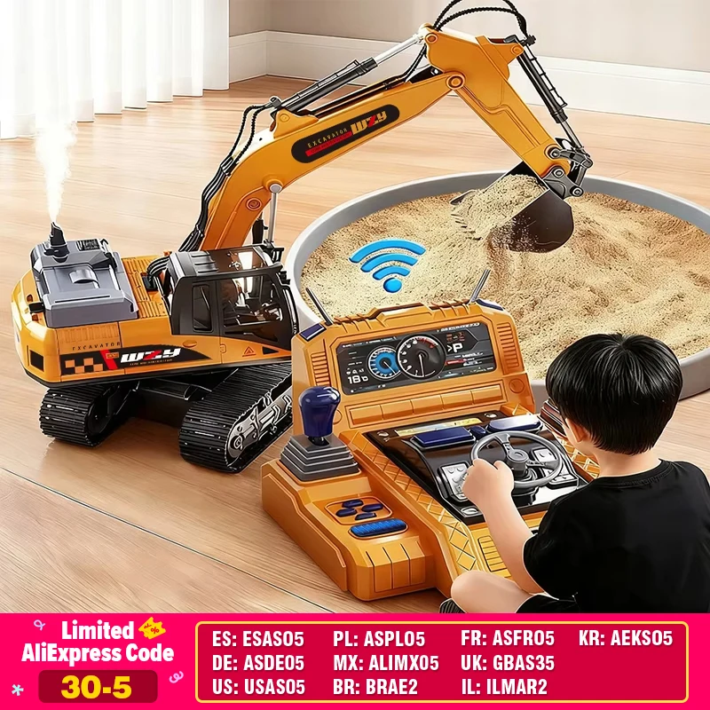Remote Control Excavator Toy 1