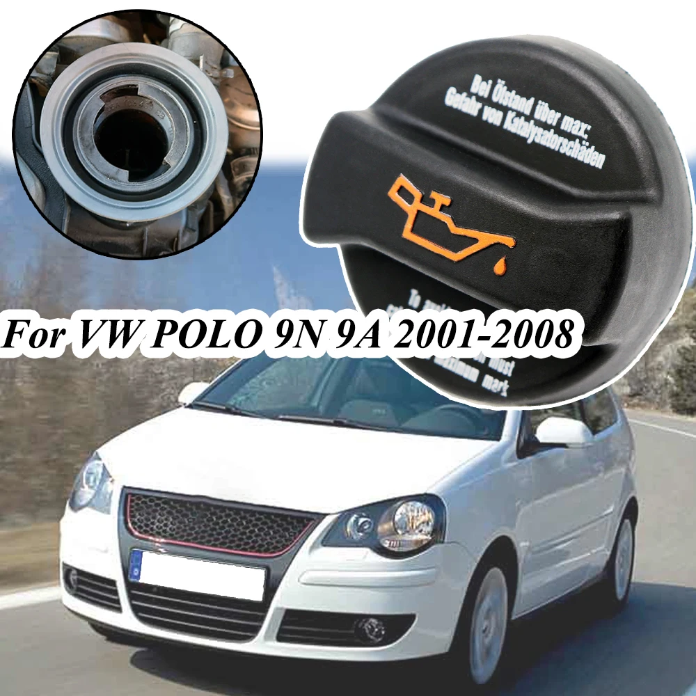 Motoröl einfüll deckel für VW Polo 9n 9a Stadt Stadt Bora Cabriolet Gastank Kraftstoff deckel Deckel Stecker Ersatzteil 2006 026103485c