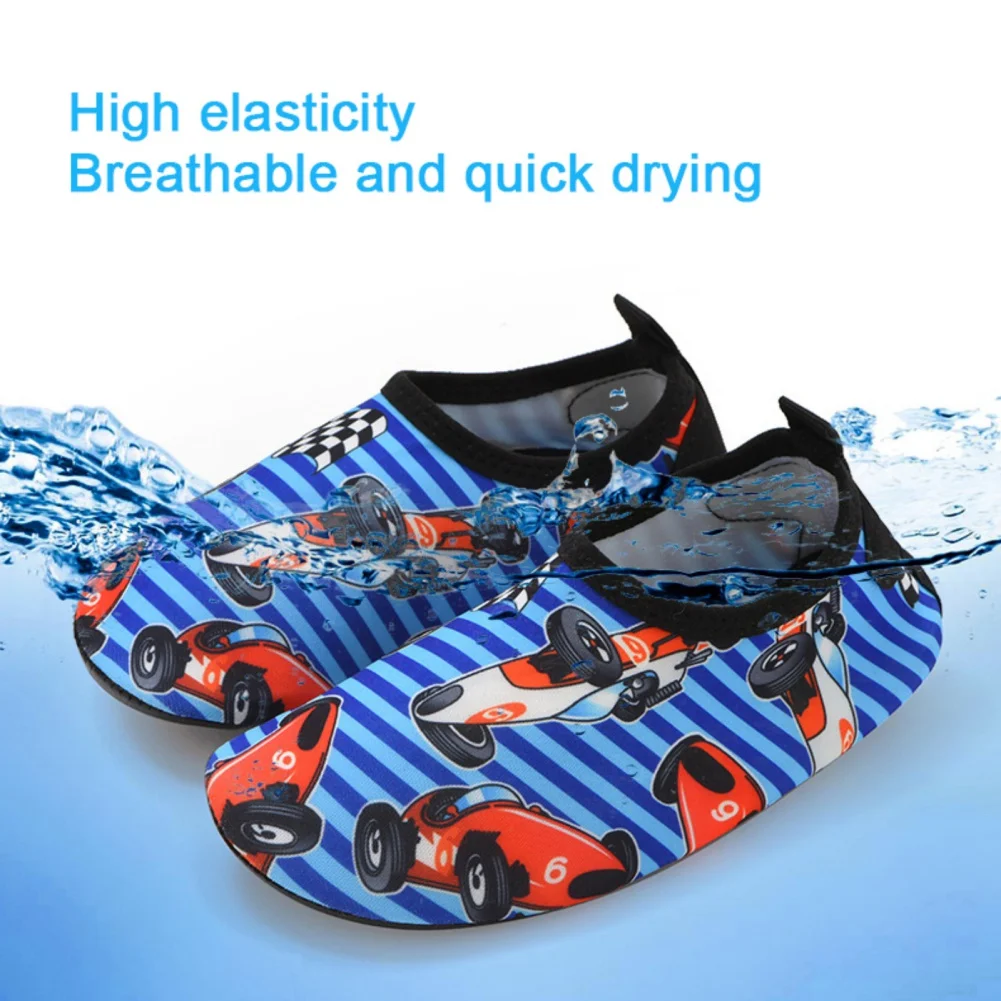 Children Water Beach Shoes Girls Boys Swimming Shoes Quick-Drying Aqua Soft Floor Indoor Slippers Snorkeling Swim Socks