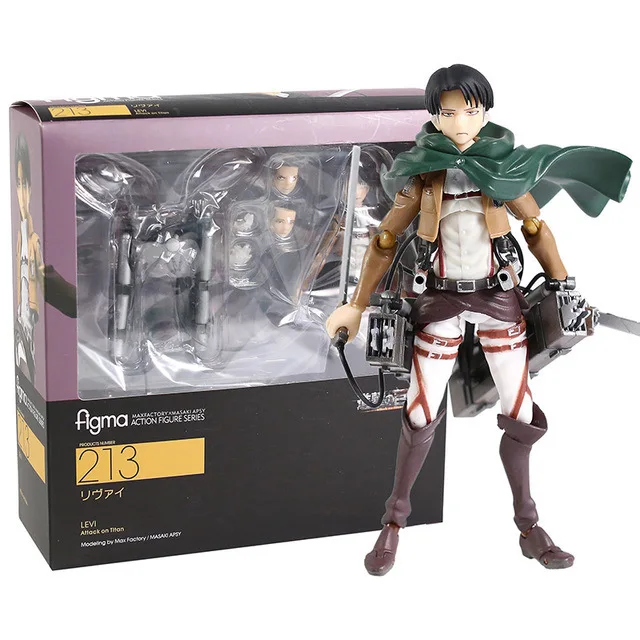 進撃の巨人 figma リヴァイ　エレン　ミカサ フィギュア　セット 新品】figma 進撃の巨人 エレン ミカサ リヴァイ figma進撃の巨人