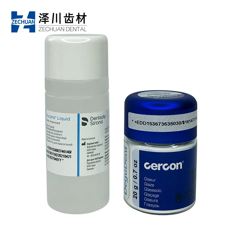 DentsplySironaCerconGlasur20gDuceraLiquid50mlDentalZirconia