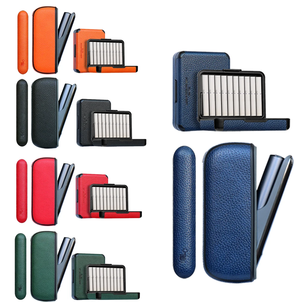 

Side Cover + Cirarette Box + Leather Case for IQOS ILUMA Pocket Size Gift Carrying for IQOS 4 Accessories