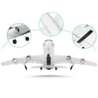 Wltoys XK A120 Airbus A380 Model Plane 3CH EPP 2.4G Remote Control Airplane Fixed-wing RTF Toy 2