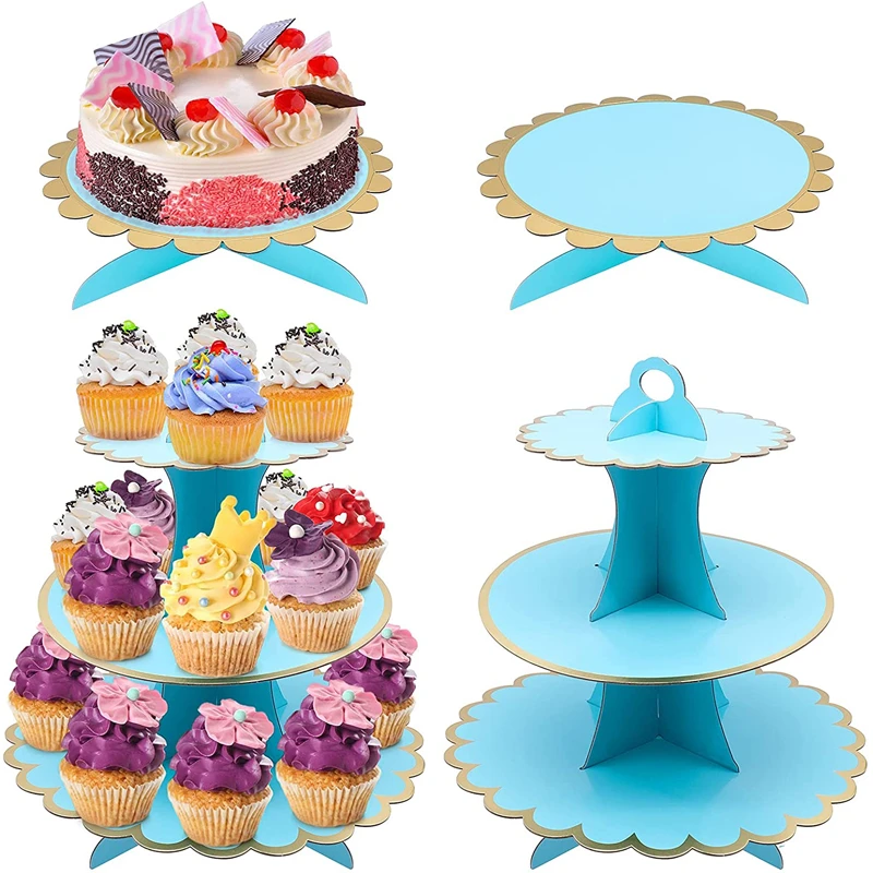 卸し売り購入 Beautiful Wedding Cupcake Stand Iron Dessert Display Shelf Cake