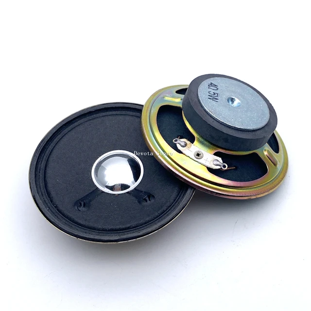 2pcs 3 Pollici 78mm Altoparlanti Impermeabili 8 Ohm 5W Miniera Di Carbone Allarme Altoparlante Quadrato Trasparente Altoparlante All'aperto Audio Esterno (Taglia : 3 - Foto 10