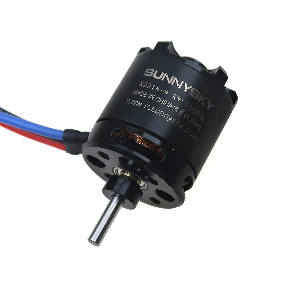 SUNNYSKY X2216 Series Brushless Motor for RC Fixed-Wing Drone Flat Shaft Rear Output 880KV 1100KV 1250KV 1400KV 2400KV Options thumbnail 3