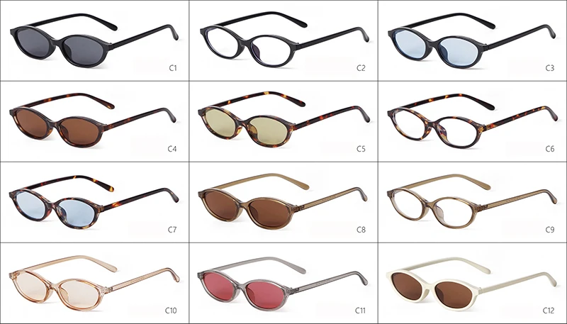 SORVINO Mode Retro Oval Sonnenbrille Frauen Männer Marke Designer INS Trendy UV400 Sonnenbrille für Outdoor Reisen – Detail 4