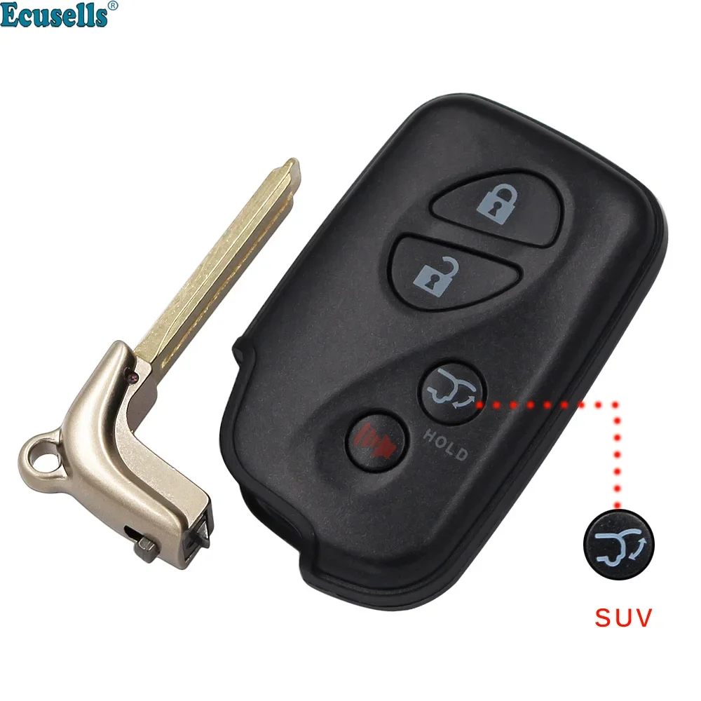 

Пустой чехол для дистанционного ключа с 3 кнопками чехол для Брелока Для Lexus GS430 ES350 GS350 LX570 IS350 RX350 IS250 с вставным ключом