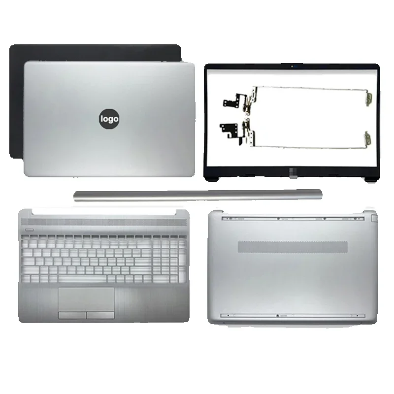Per Hp 15-Dw 15S-Du 15S-Dr 15S-Dy 250 255 G8 Tpn-C139 Cover Posteriore Lcd Per Laptop/Cornice Anteriore/Cerniera/Poggiapolsi/Custodia Inferiore L52007